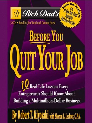 cover image of Before You Quit Your Job
